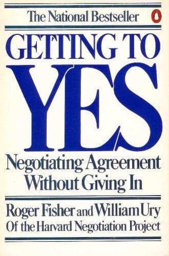 Cover image for Getting to yes