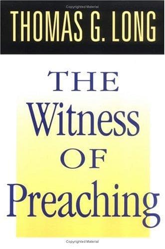 Cover image for The witness of preaching