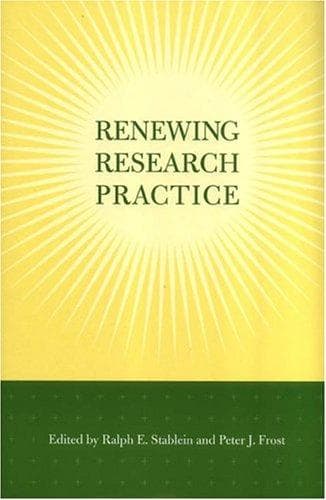 Cover image for Renewing Research Practice