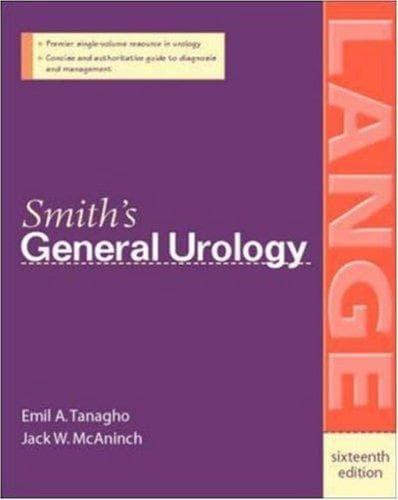 Cover image for Smith's General Urology (LANGE Clinical Science)