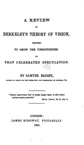 A review of Berkeley's Theory of vision