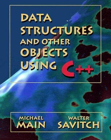 Cover image for Data structures and other objects using C++