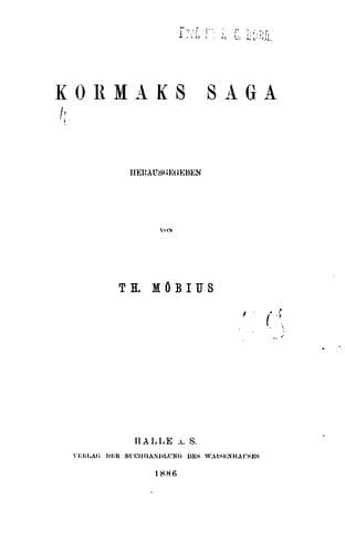 Kormaks Saga