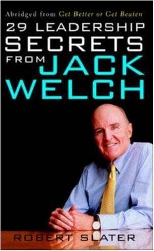 Cover image for 29 Leadership Secrets From Jack Welch