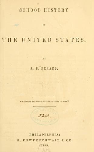 School history of the United States