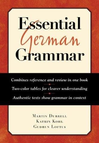 Cover image for Essential German Grammar