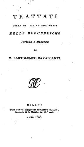 Trattati sopra gli ottimi reggimenti delle repubbliche antiche e moderne