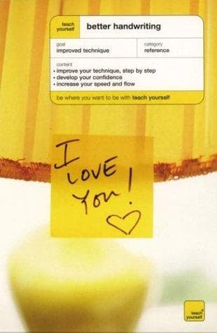 Cover image for Teach Yourself Better Handwriting