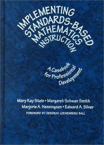 Cover image for Implementing Standards-Based Mathematics Instruction