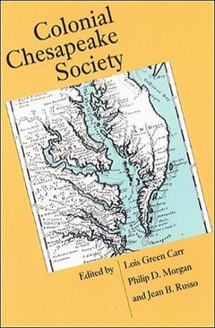 Cover image for Colonial Chesapeake society