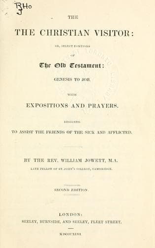 The Christian visitor