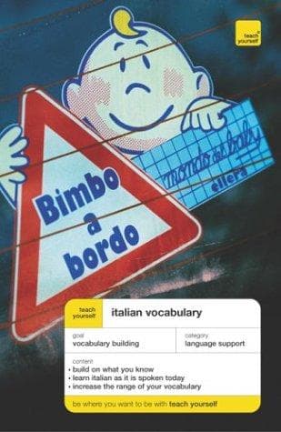 Cover image for Teach Yourself Italian Vocabulary