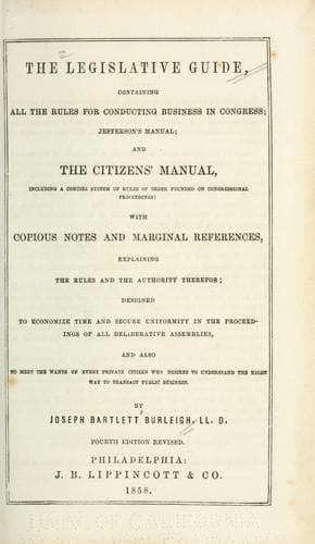 The legislative guide