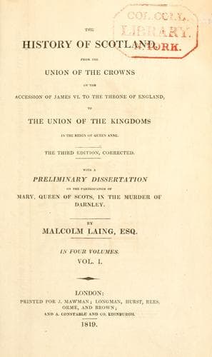 The history of Scotland