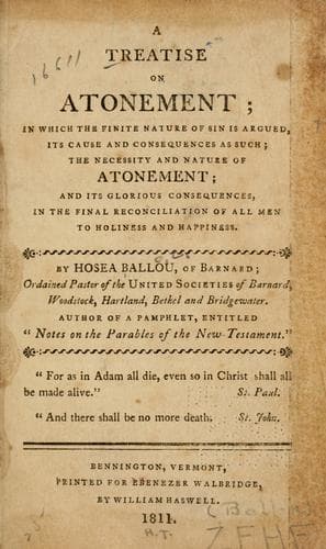 A treatise on atonement