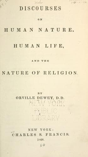 Works of Orville Dewey