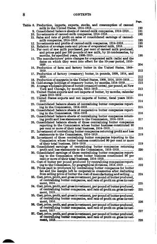 Report of the Federal trade commission on milk and milk products 1914-1918