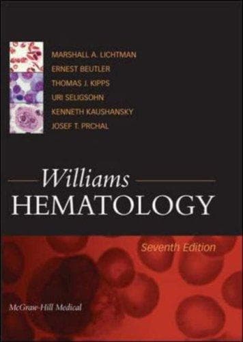 Cover image for Williams Hematology, Seventh Edition (Williams Hematology)