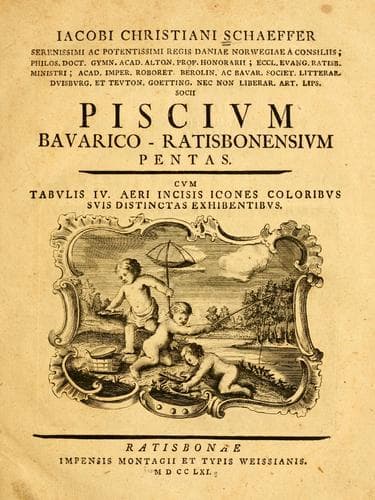 Iacobi Christiani ... Piscium Bavarico-Ratisbonensium pentas