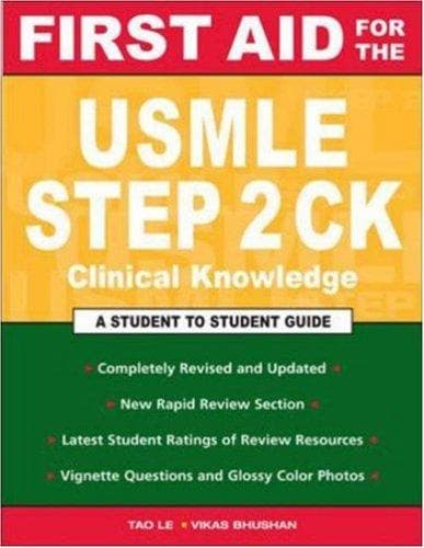 Cover image for First Aid for the USMLE Step 2 CK (First Aid)