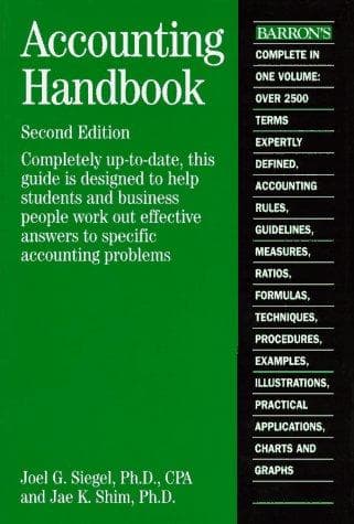 Cover image for Accounting handbook