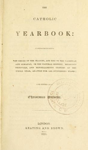 The Catholic yearbook