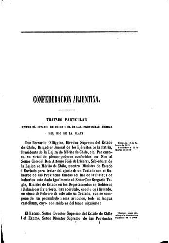 Colección de tratados celebrados por la República de Chile con los Estados extranjeros
