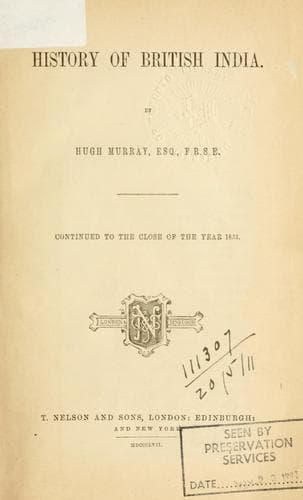 History of British India