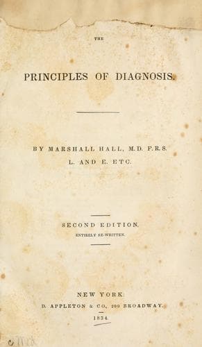 The principles of diagnosis