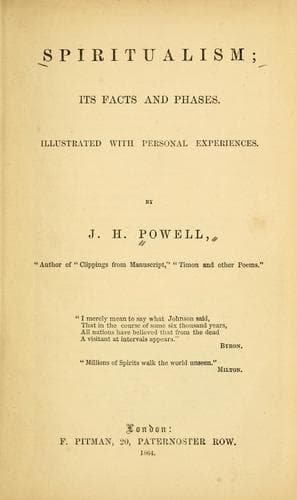 Spiritualism