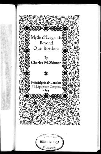 Cover image for Myths & legends beyond our borders