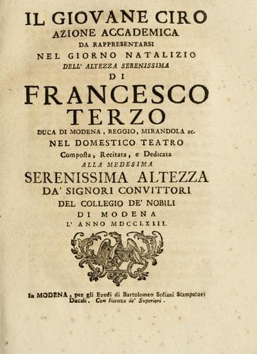 Il giovane Ciro