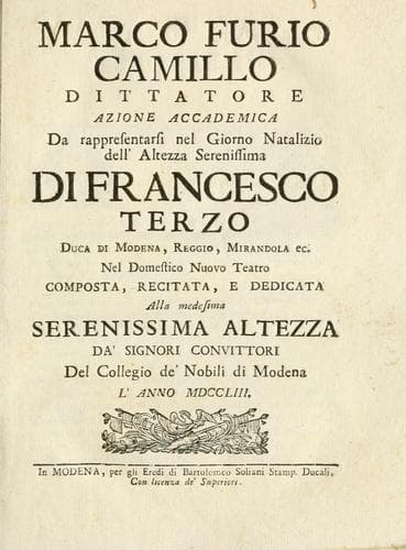 Marco Furio Camillo, dittatore