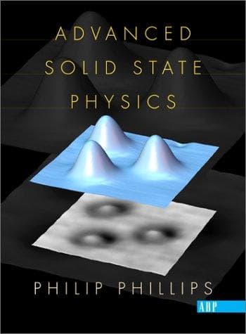 Cover image for Advanced Solid State Physics