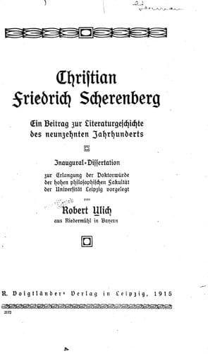 Christian Friedrich Scherenberg