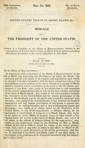 United States troop in Rhode Island, &c