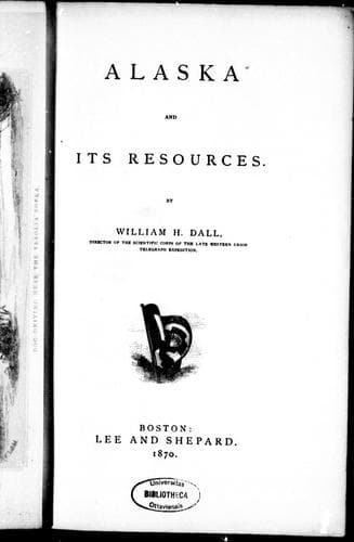 Cover image for Alaska and its resources