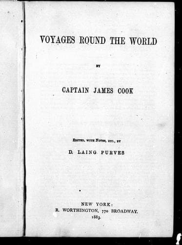 Cover image for Voyages round the world
