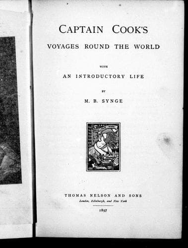 Cover image for Captain Cook's voyages round the world