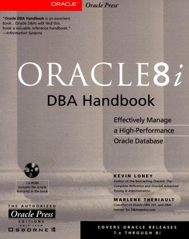 Cover image for Oracle 8I Dba Handbook (Oracle Press)