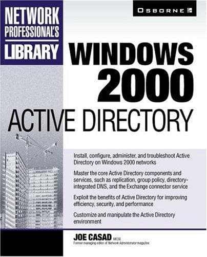 Cover image for Windows 2000 Active Directory