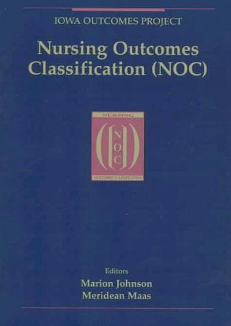 Cover image for Nursing Outcomes Classification (Noc)