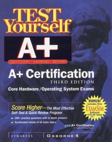 Cover image for Test Yourself A+ Certification, 3rd Edition