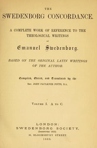 The Swedenborg concordance