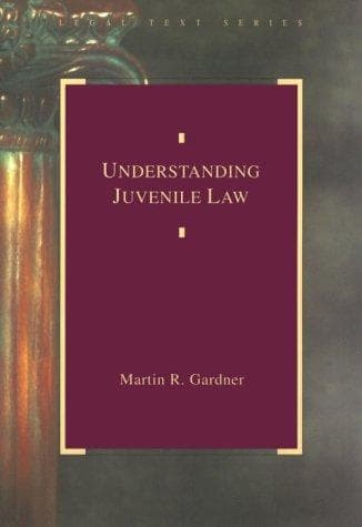 Cover image for Understanding juvenile law