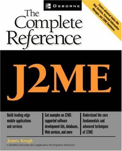 Cover image for J2ME