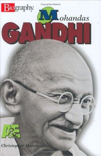 Cover image for Mohandas Gandhi (Biography (a & E))