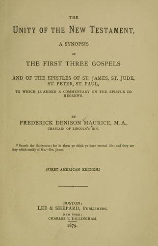 The unity of the New Testament