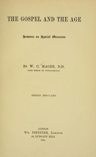 The gospel and the age