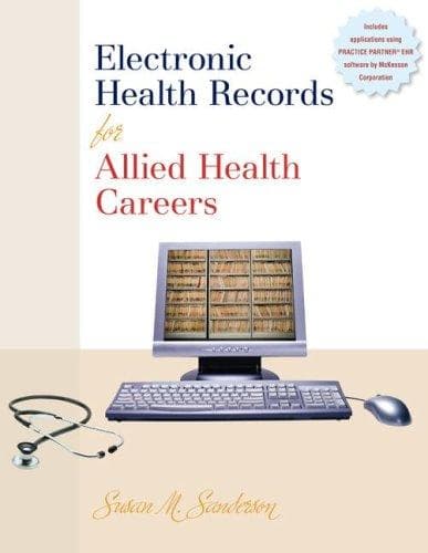 Electronic health records for allied health careers